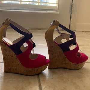Colorblock Wedges
